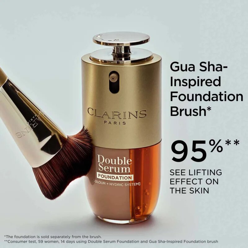 Clarins Double Serum Foundation Brush make – up ecset 1 db