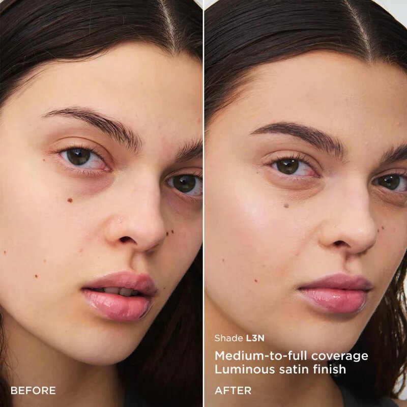 Clarins Double Serum Foundation öregedésgátló ragyogást adó alapozó árnyalat L3N 30 ml