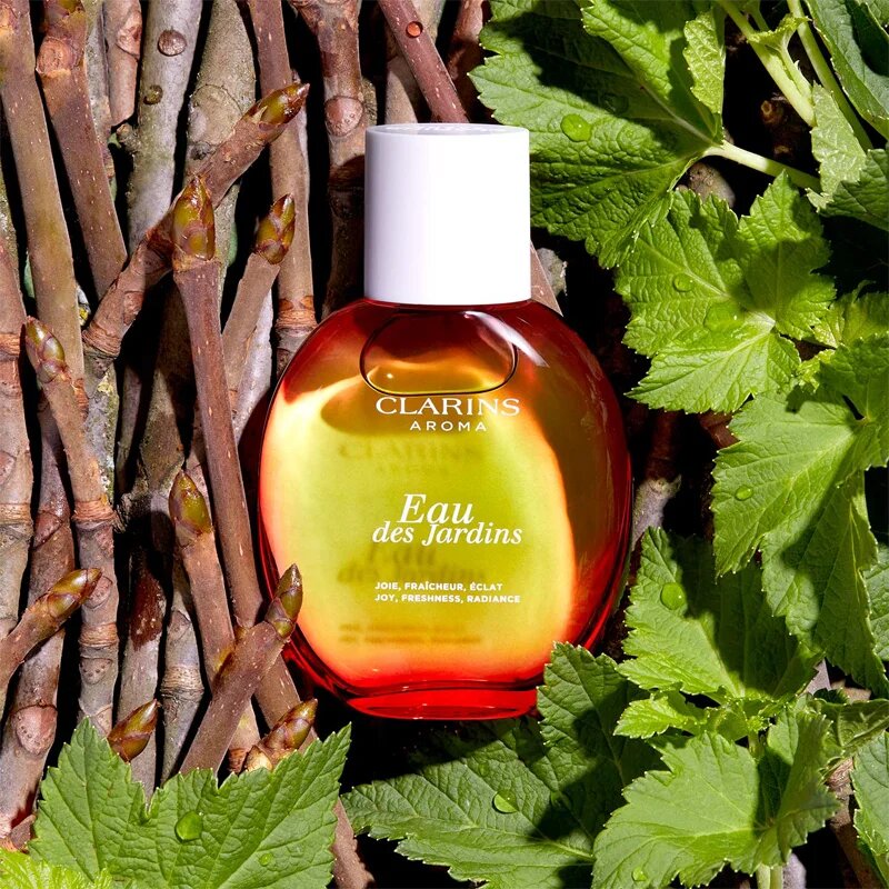 Clarins Eau Des Jardins Fragnance frissítő víz hölgyeknek 100 ml
