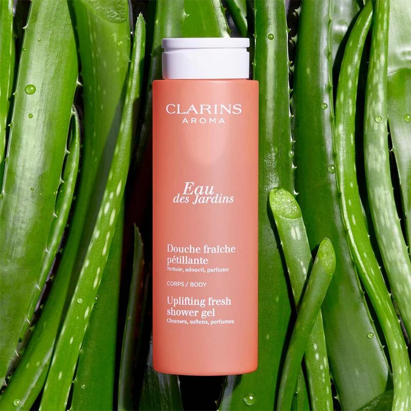 Clarins Eau Des Jardins Shower Gel parfümös tusfürdő 200 ml