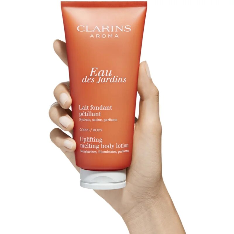Clarins Eau Des Jardins Uplifting Body Lotion hidratáló testápoló tej 200 ml
