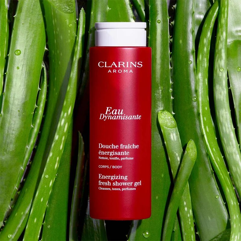 Clarins Eau Dynamisante Shower Gel energizáló tusfürdő gél 200 ml