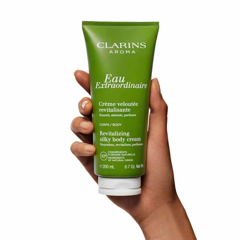 Clarins Eau Extraordinaire Revitalizing Silky Body Cream revitalizáló krém testre 200 ml