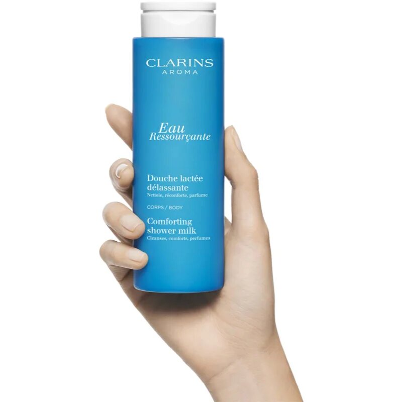 Clarins Eau Ressourcante Comforting Shower Milk fürdőtej illatosított 200 ml