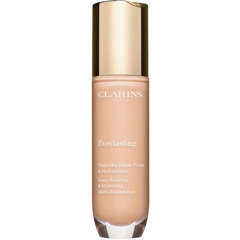 Clarins Everlasting Foundation tartós alapozó matt hatással árnyalat 100C - Lily 30 ml