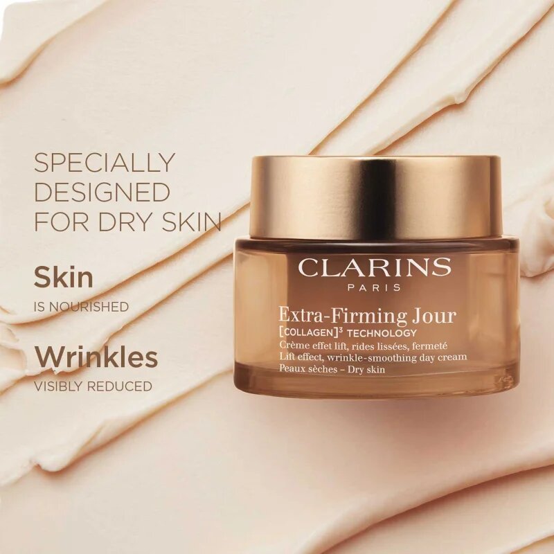 Clarins Extra-Firming Day Cream Refill ránctalanító nappali lifting krém száraz bőrre refill 50 ml
