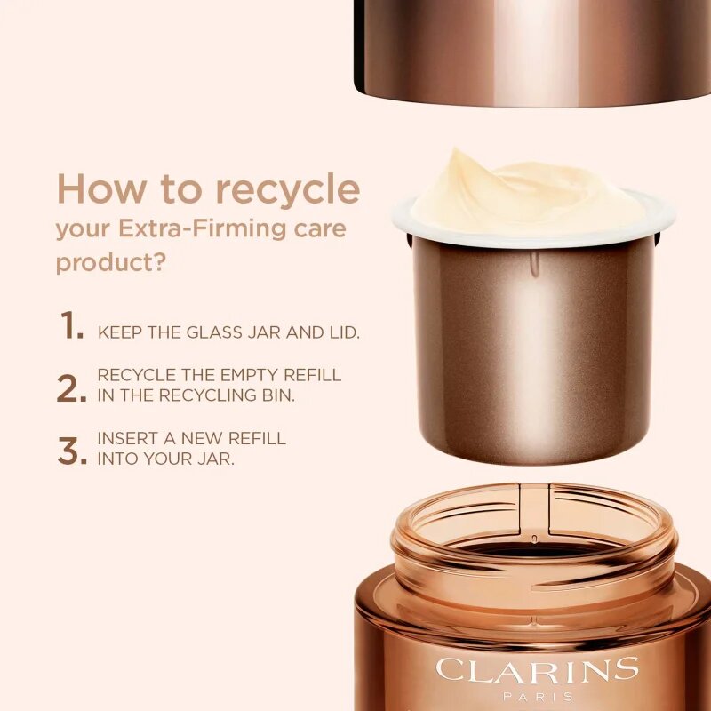Clarins Extra-Firming Day Cream Refill ránctalanító nappali lifting krém száraz bőrre refill 50 ml