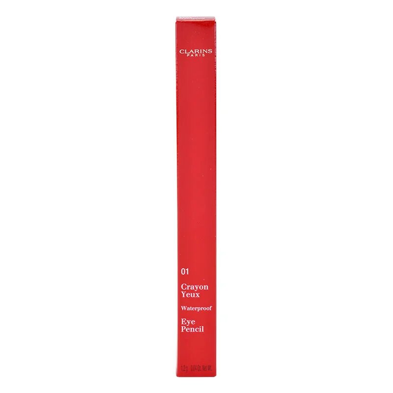 Clarins Eye Make-Up Eye Pencil vízálló szemceruza árnyalat 01 Black 12 g
