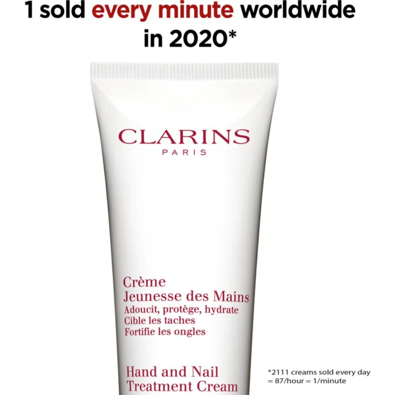 Clarins Hand and Nail Treatment Care ápoló krém kézre és körmökre 100 ml
