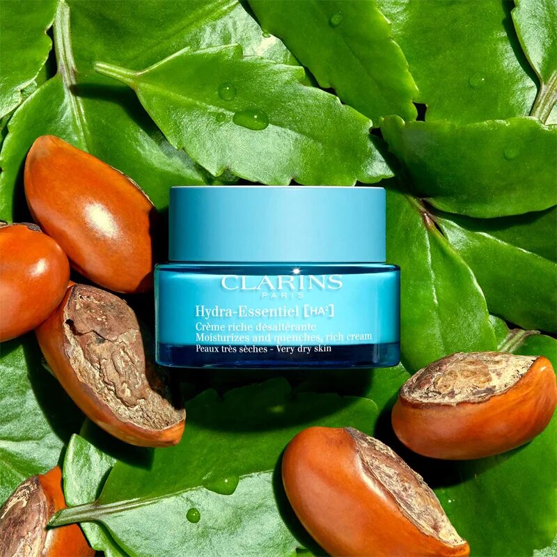 Clarins Hydra-Essentiel [HA²] Rich Cream gazdag hidratáló krém nagyon száraz bőrre 50 ml