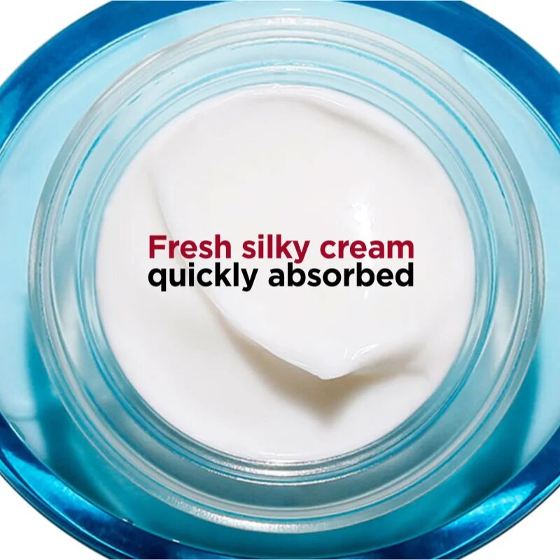 Clarins Hydra-Essentiel [HA²] Silky Cream hidratáló és feszesítő nappali krém hialuronsavval 50 ml