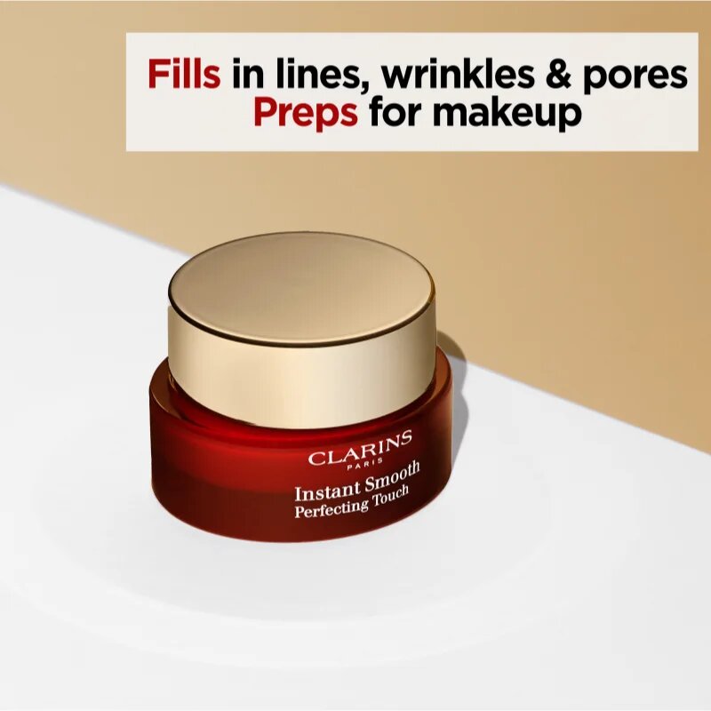 Clarins Instant Smooth Perfecting Touch Egységesítő sminkalap a bőr kisimításáért és a pórusok minimalizásáért 15 ml