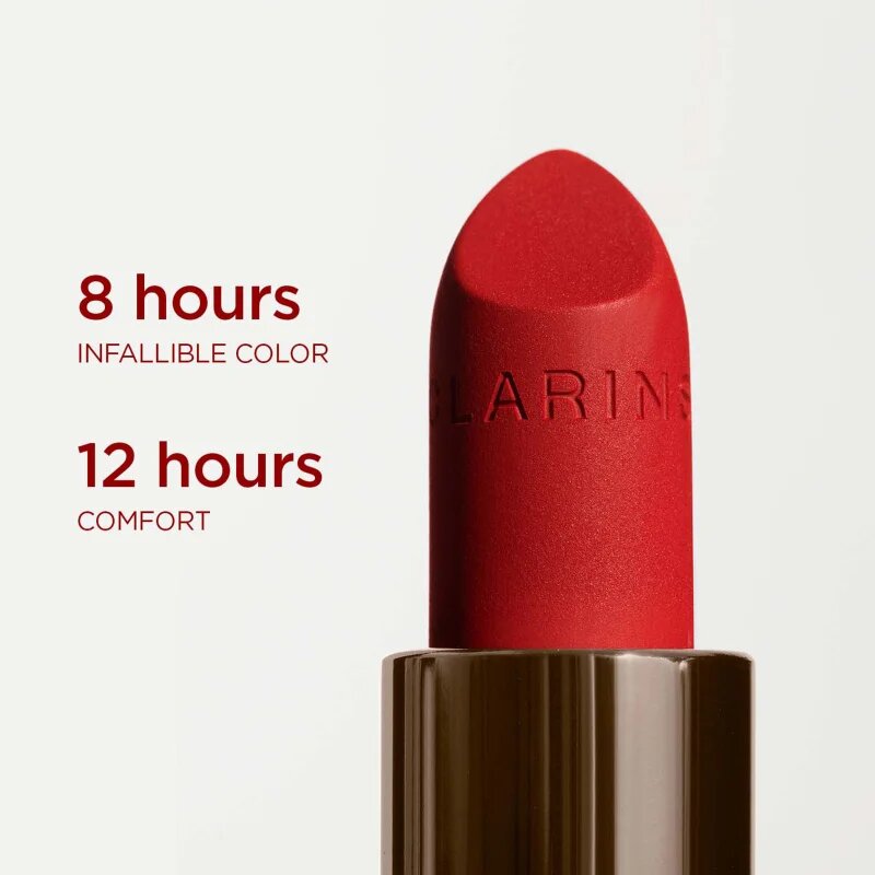 Clarins Joli Rouge Velvet krémes rúzs matt hatással árnyalat 796V 3.5 g