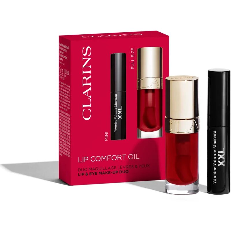 Clarins Lip Comfort Oil Duo ajándékszett