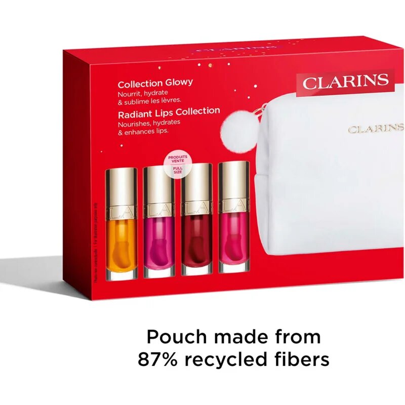 Clarins Lip Comfort Oil Holiday Season ajándékszett