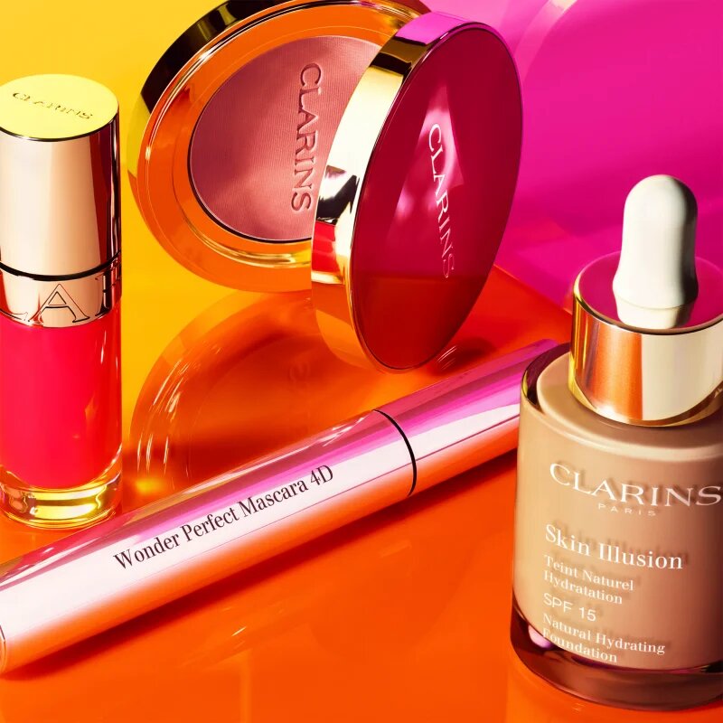 Clarins Lip Comfort Oil Limited Edition ajak olaj hidratáló hatással árnyalat 22 daring orange 7 ml