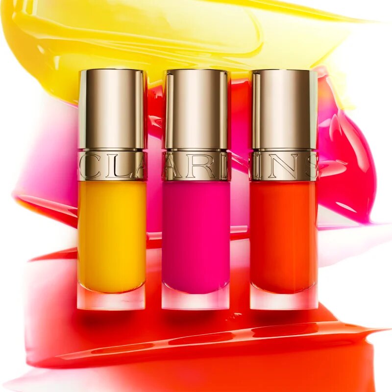 Clarins Lip Comfort Oil Limited Edition ajak olaj hidratáló hatással árnyalat 22 daring orange 7 ml