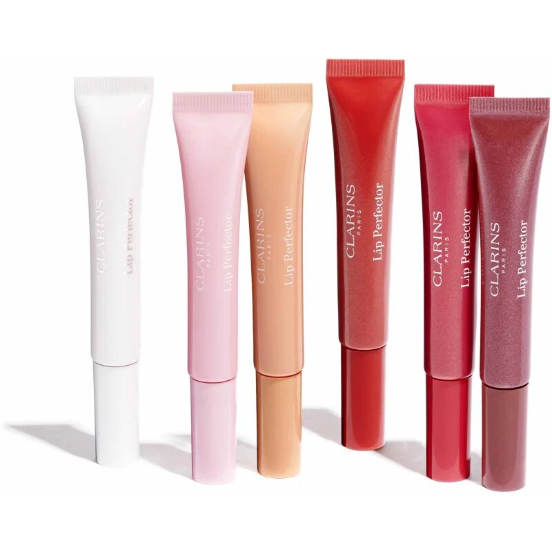 Clarins Lip Perfector Glow csillogó fény az arcra és a szájra árnyalat 22 peach glow 12 ml