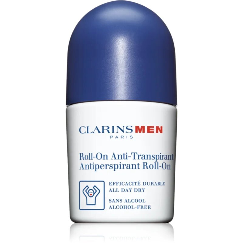 Clarins Men Antiperspirant Roll-On golyós dezodor roll-on uraknak 50 ml