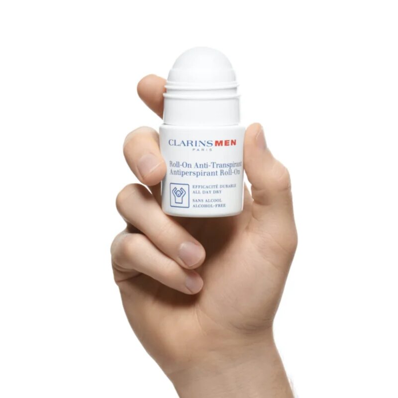 Clarins Men Antiperspirant Roll-On golyós dezodor roll-on uraknak 50 ml