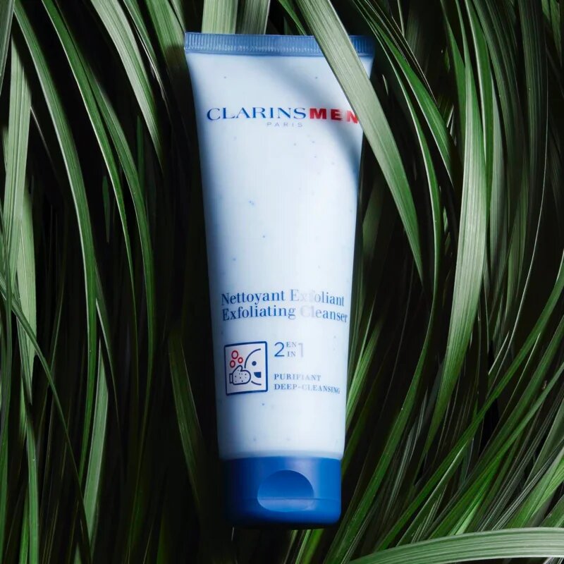 Clarins Men Exfoliating Cleanser peeling hab uraknak 125 ml