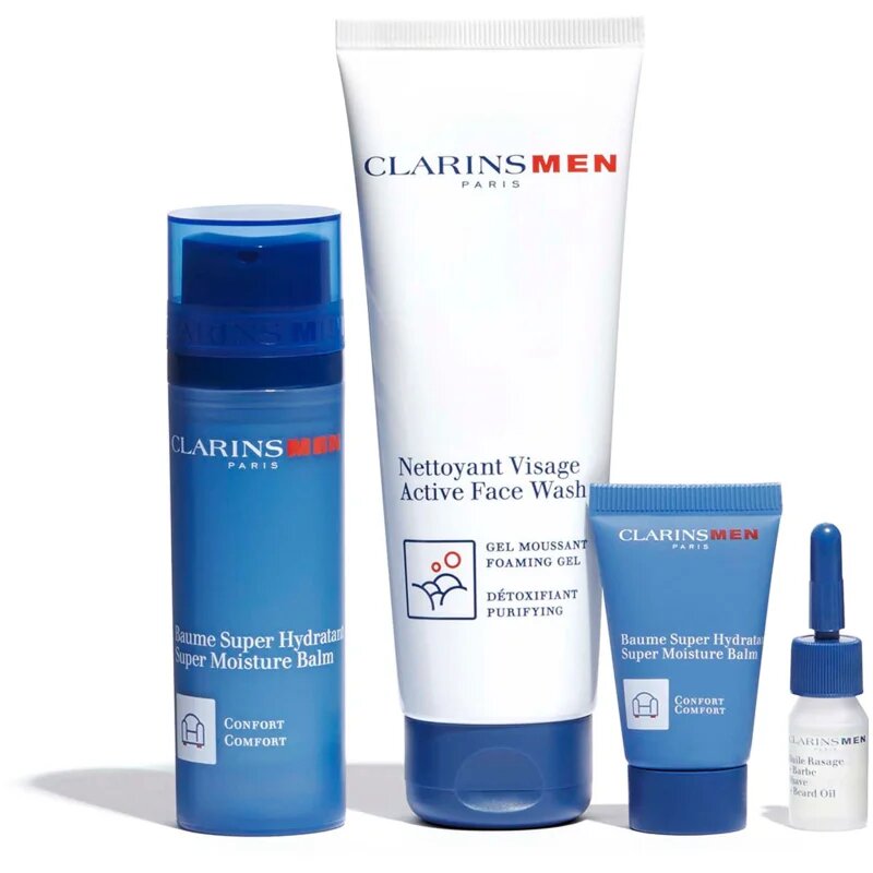 Clarins Men Hydration Holiday Season ajándékszett