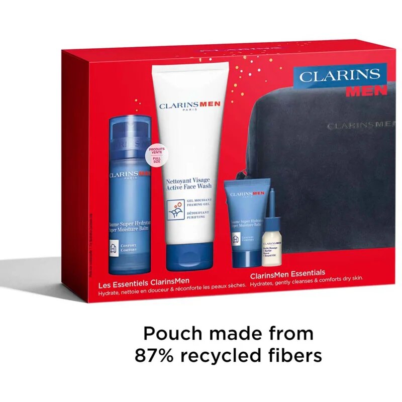 Clarins Men Hydration Holiday Season ajándékszett