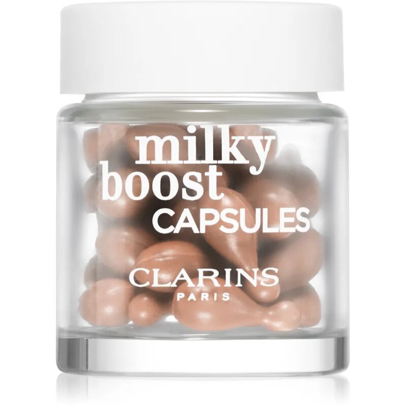 Clarins Milky Boost Capsules élénkítő make-up kapszulák árnyalat 05 30x02 ml