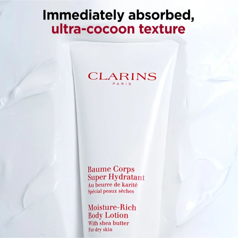 Clarins Moisture-Rich Body Lotion tápláló testápoló krém 200 ml