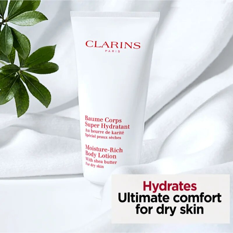 Clarins Moisture-Rich Body Lotion tápláló testápoló krém 200 ml