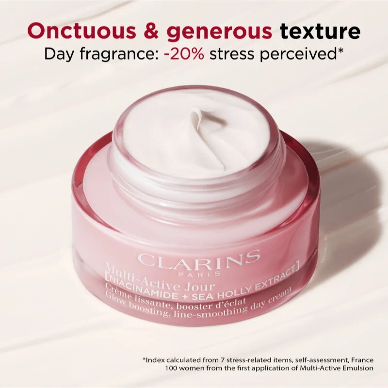 Clarins Multi-Active Day Cream Dry Skin bőrkisimító és élénkítő krém száraz bőrre 50 ml