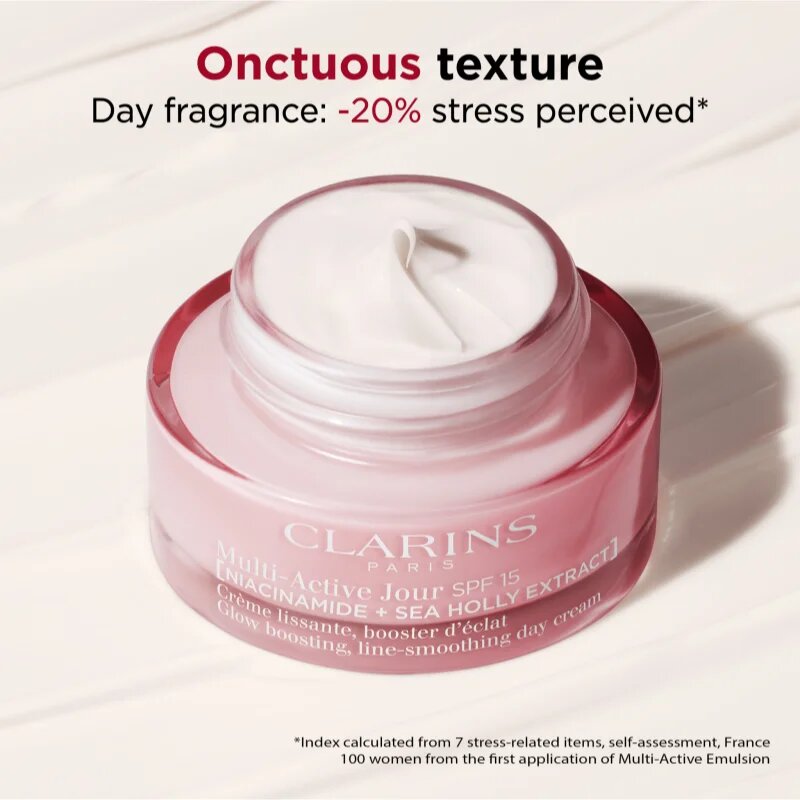 Clarins Multi-Active Day Cream SPF 15 bőrkisimító és élénkítő krém SPF 15 50 ml
