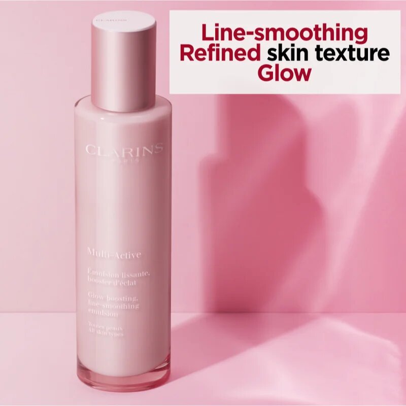 Clarins Multi-Active Emulsion emulzió az élénk és kisimított arcbőrért 100 ml