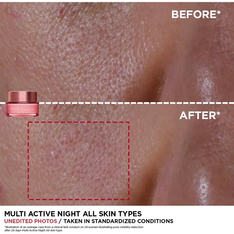Clarins Multi-Active Night Cream All Skin Types megújító éjszakai krém minden bőrtípusra 50 ml