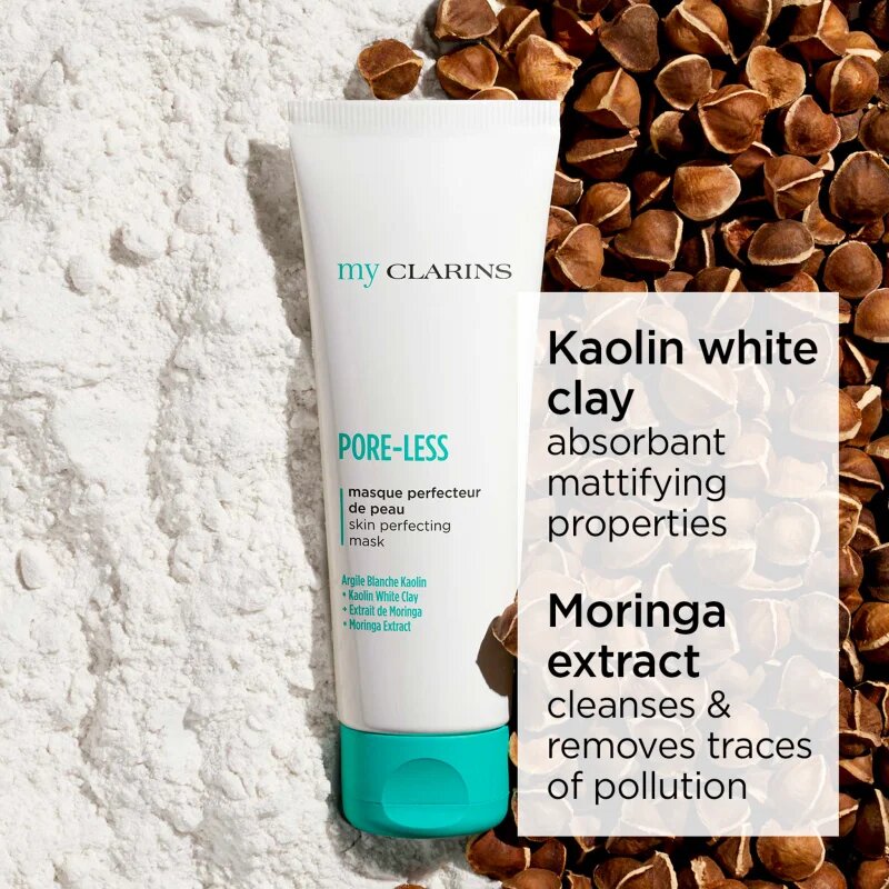 Clarins My Pore-Less Skin Perfecting Mask agyagos kiegyensúlyotó maszk 50 ml