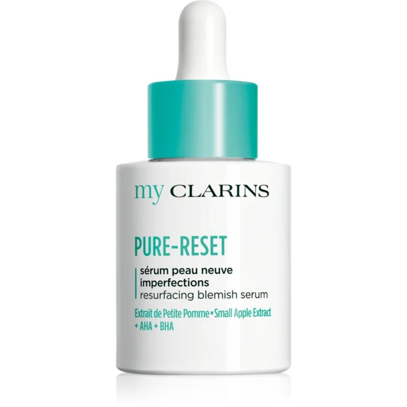 Clarins My Pure-Reset Resurfacing Blemish Serum regeneráló szérum az aknéra hajlamos zsíros bőrre 30 ml