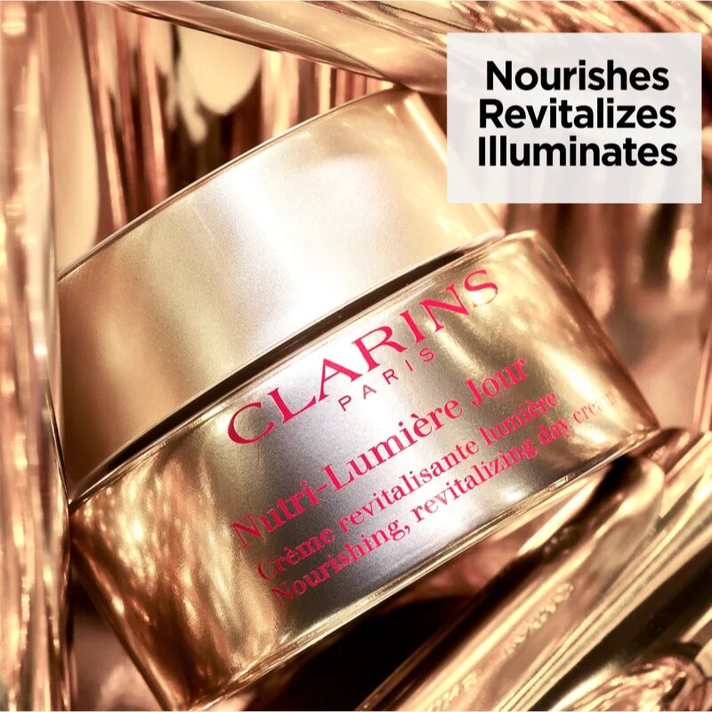 Clarins Nutri-Lumière Day revitalizáló nappali krém a ragyogó bőrért 50 ml