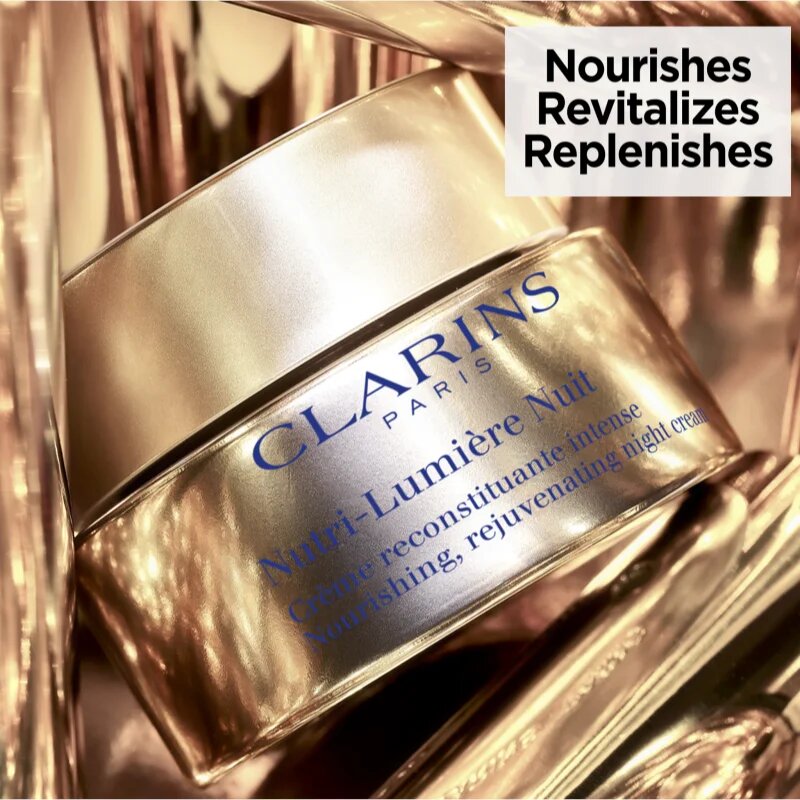 Clarins Nutri-Lumière Night tápláló éjszakai krém 50 ml