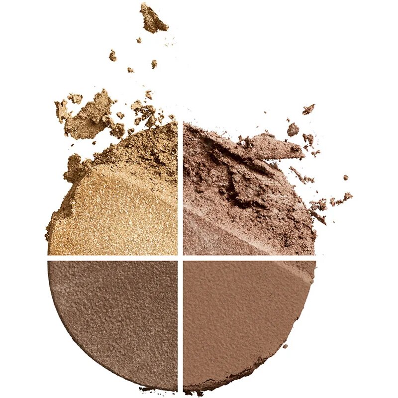 Clarins Ombre 4 Colour Eye Palette szemhéjfesték paletta a hosszan tartó hatásért árnyalat 04 - Brown Sugar Gradation 4.2 g