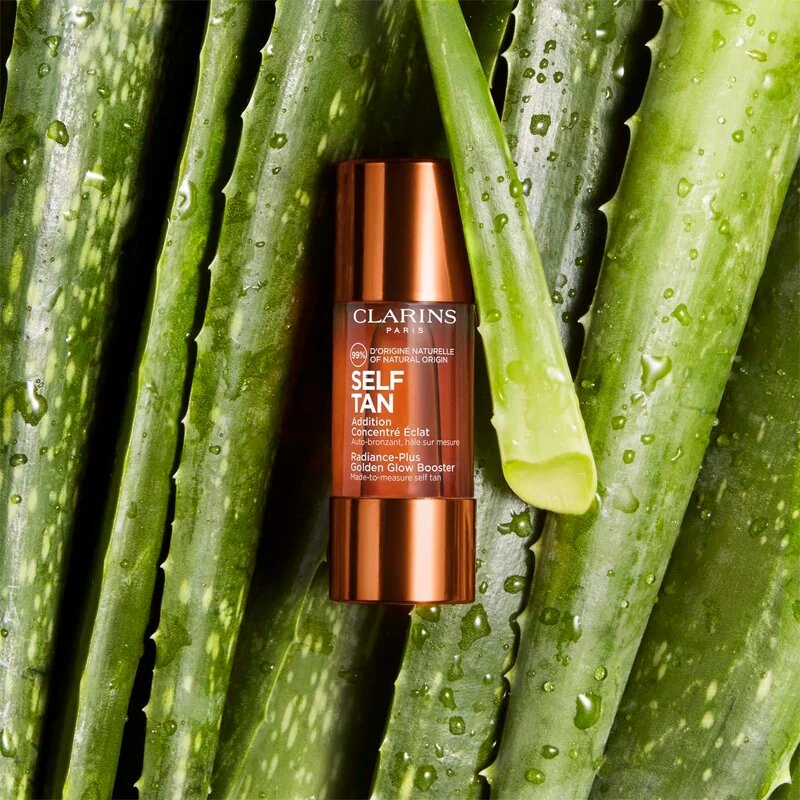 Clarins Self Tan Radiance-Plus Golden Glow Booster önbarnító készítmény az arcra 15 ml