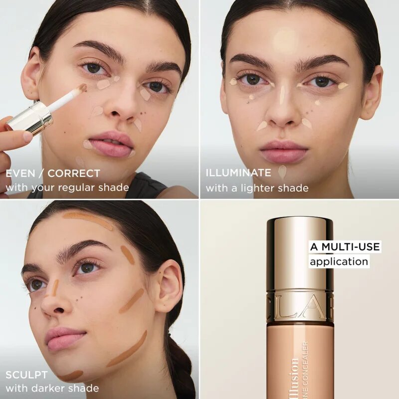 Clarins Skin Illusion All-In-One Concealer fedő korrektor élénkítő hatással árnyalat 01 10 ml