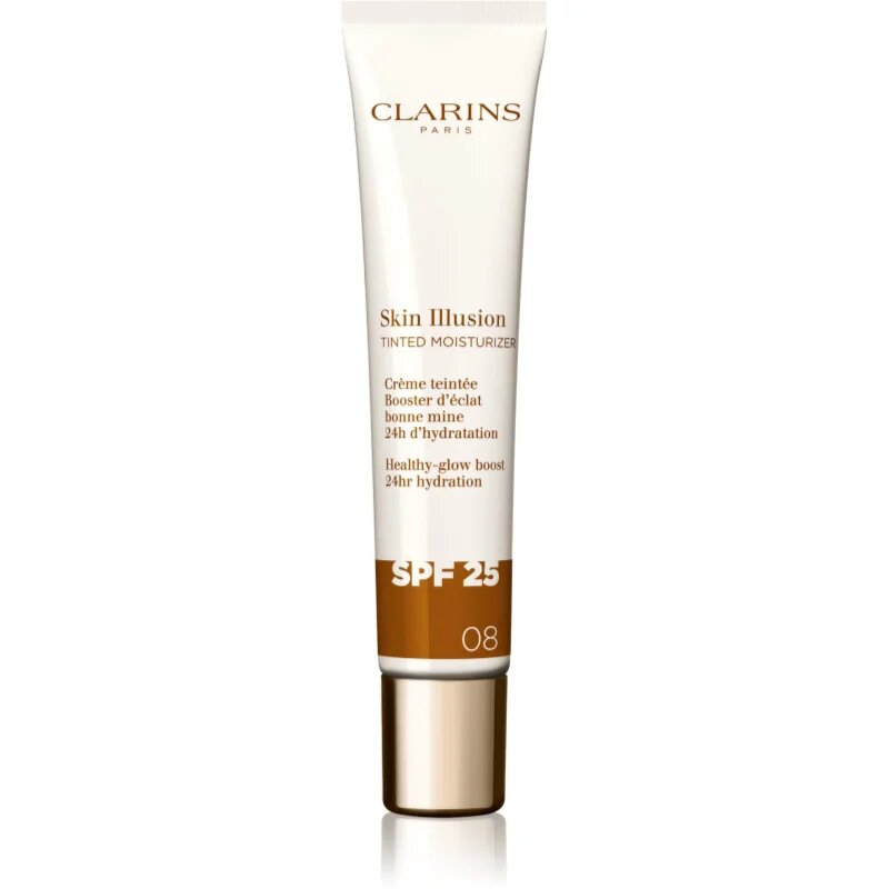 Clarins Skin Illusion Tinted Moisturizer tonizáló krém SPF 25 árnyalat 08 40 ml