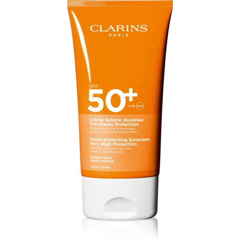 Clarins Sun Body Cream SPF50+ napozó krém SPF 50+ 150 ml