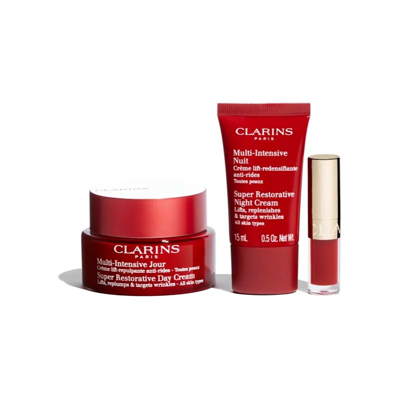 Clarins Super Restorative Collection ajándékszett érett bőrre