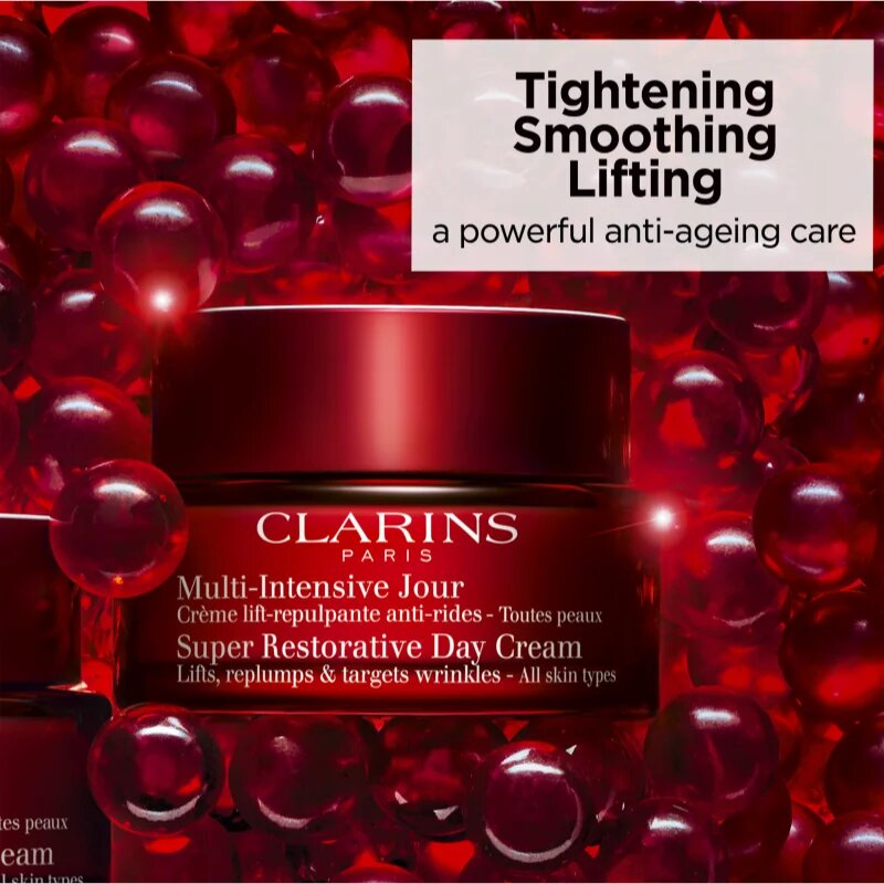 Clarins Super Restorative Day Cream nappali krém minden bőrtípusra 50 ml