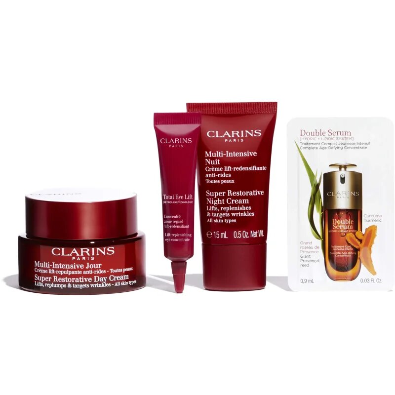 Clarins Super Restorative Holiday Season ajándékszett