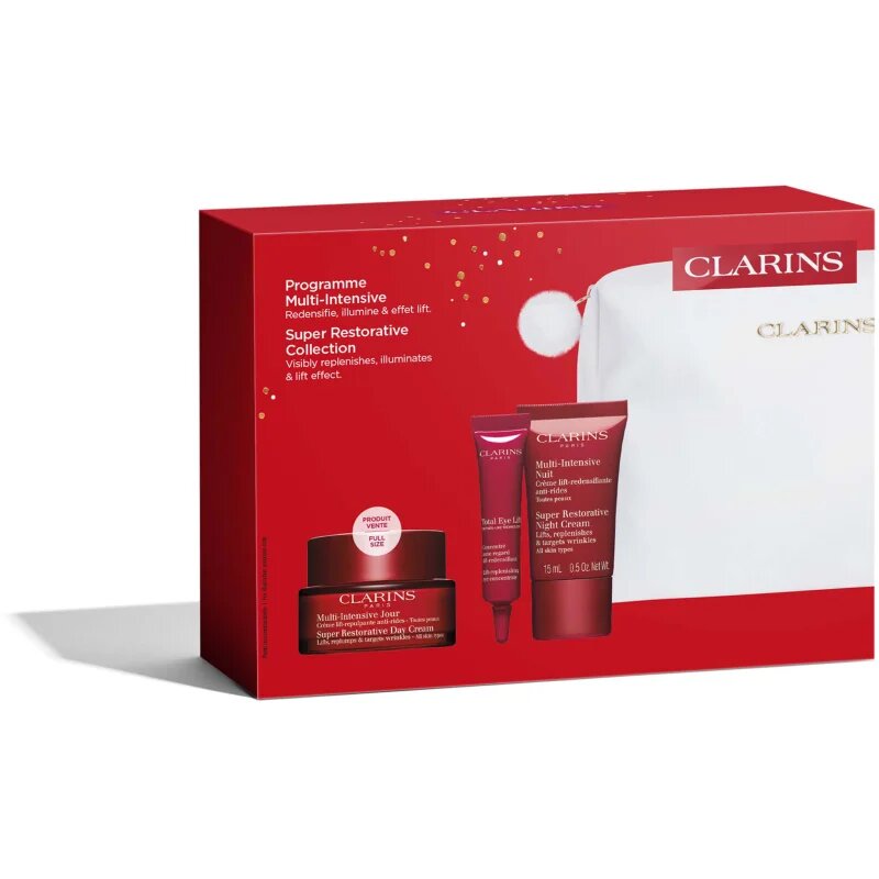 Clarins Super Restorative Holiday Season ajándékszett