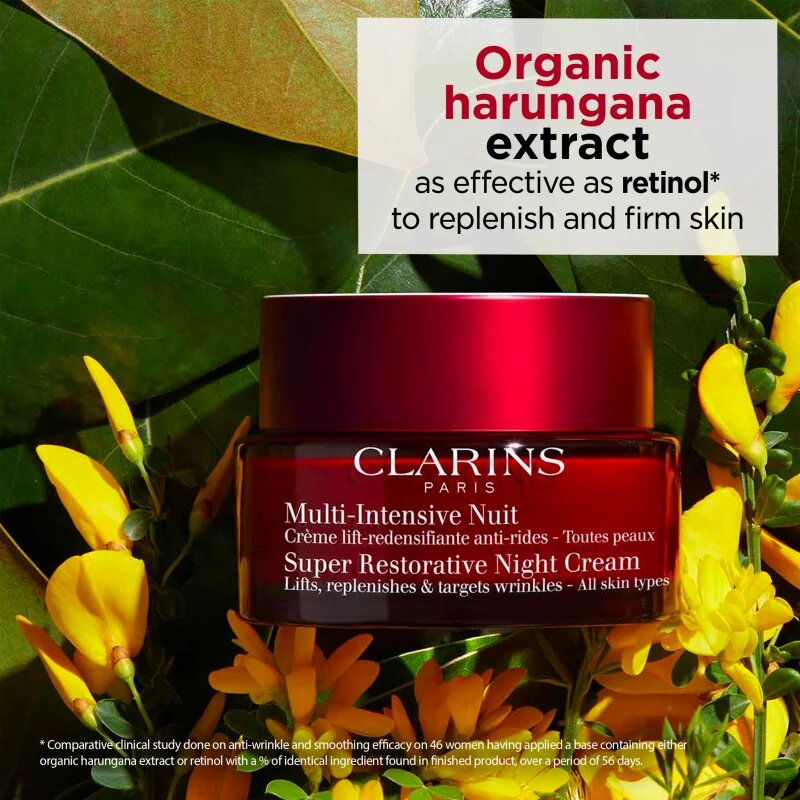 Clarins Super Restorative Night Cream éjszakai krém minden bőrtípusra 50 ml