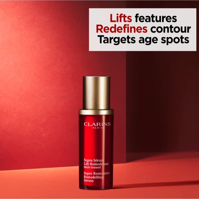 Clarins Super Restorative Remodelling Serum aktív szérum az arckontúrok kisimulásáért 30 ml