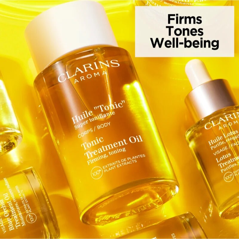Clarins Tonic Body Treatment Oil testolaj feszesítő hatással 100 ml